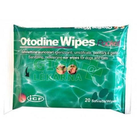 Otodine wipes kapesní ubrousky 20ks