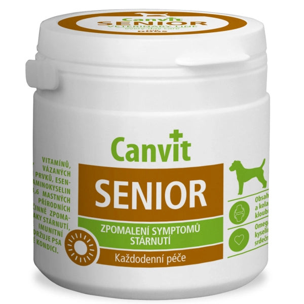 Canvit Senior pro psy ochucený 100g