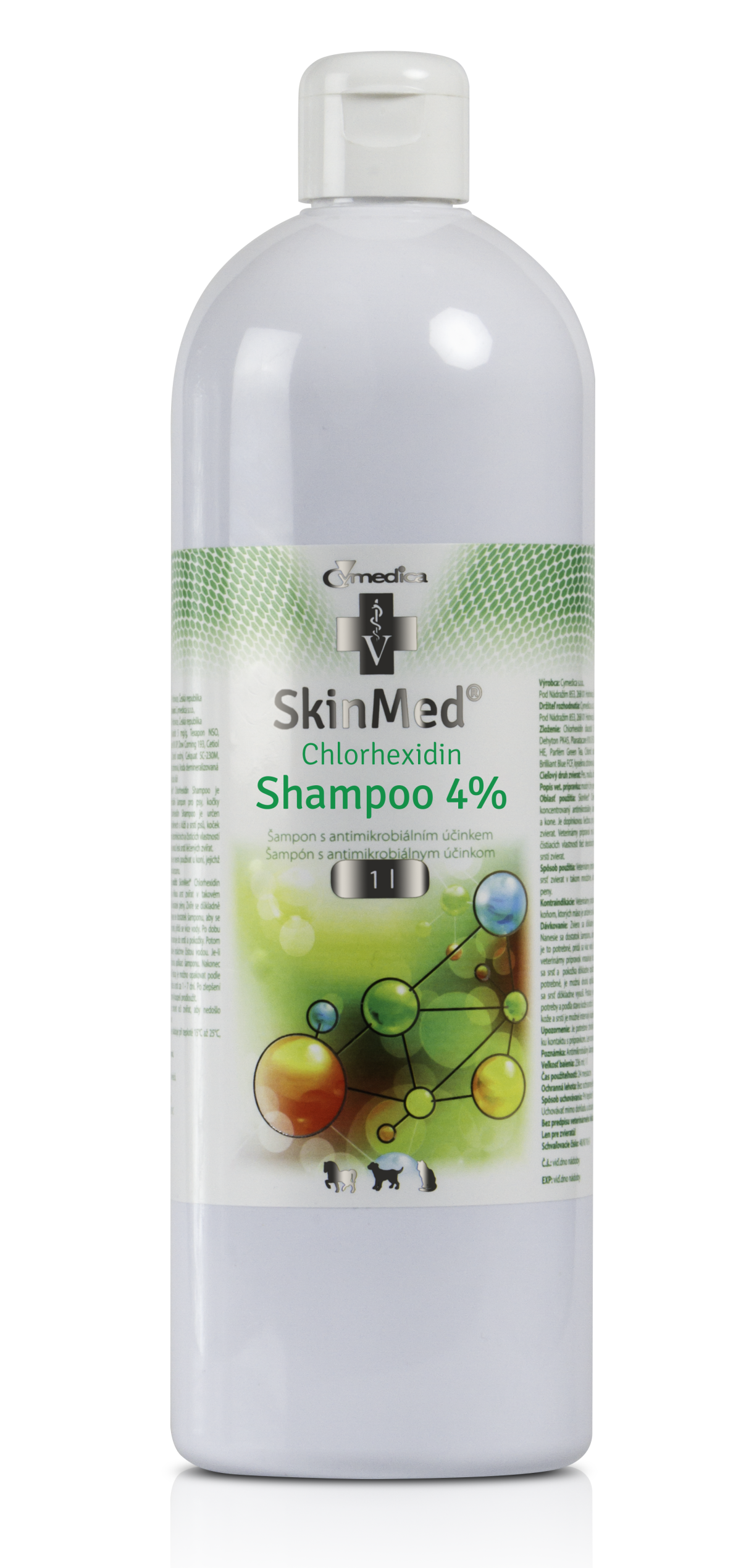 SkinMed Chlorhexidin Shampoo 4%, 1l