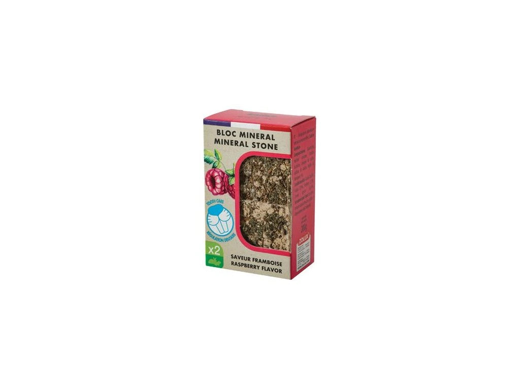 Minerální kámen EDEN hlodavci malina 2x100g Zolux