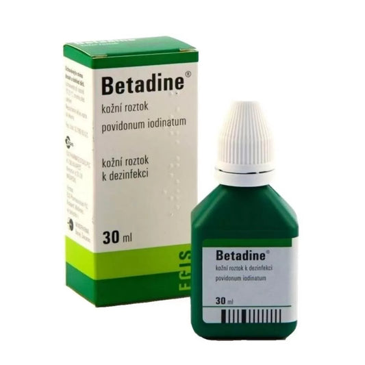 Betadine 100mg/ml drm sol 30ml