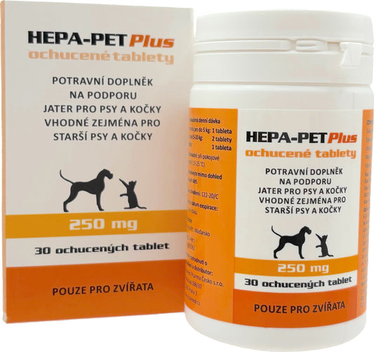 Hepa Pet Plus 250mg 30tbl