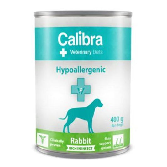 Calibra VD Dog konz. Hypoallergen. Rabbit&Insect 400g