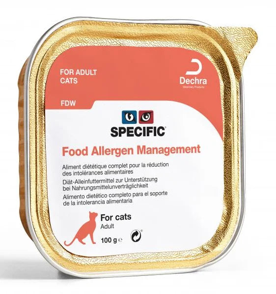 SPECIFIC FDW FOOD ALLERGY MANAGEMENT