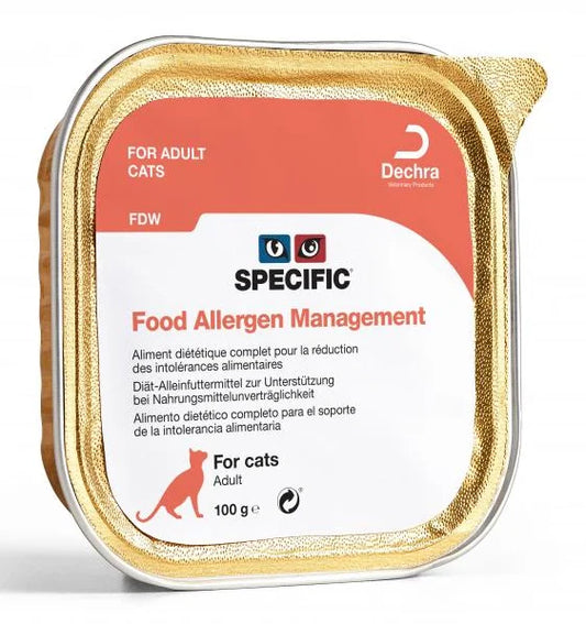 SPECIFIC FDW FOOD ALLERGY MANAGEMENT